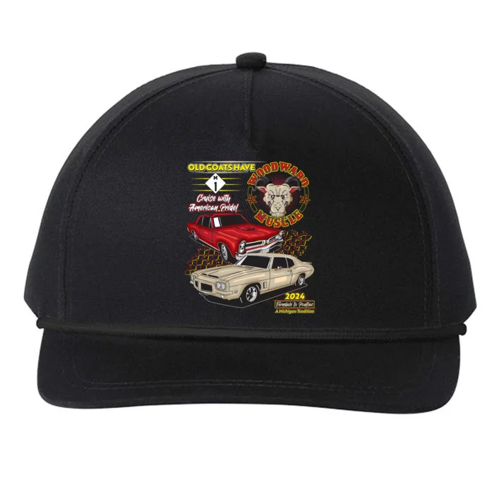 Old Goats Have Woodward Muscle 2024 Snapback Five-Panel Rope Hat