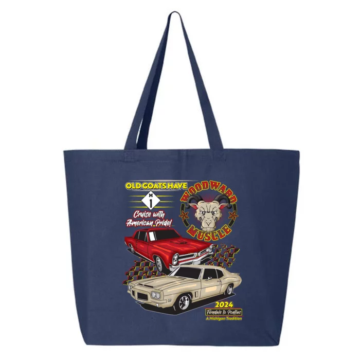 Old Goats Have Woodward Muscle 2024 25L Jumbo Tote