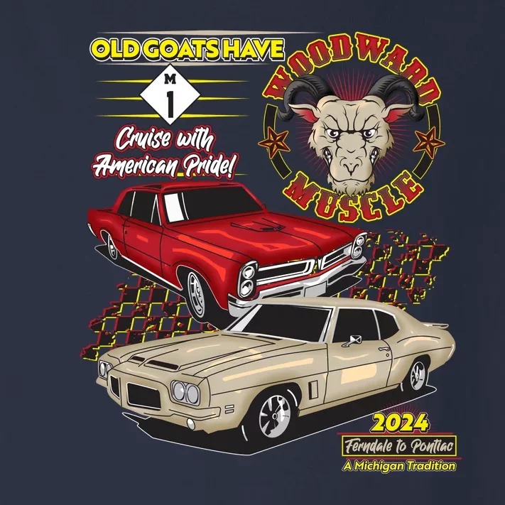 Old Goats Have Woodward Muscle 2024 Toddler Long Sleeve Shirt