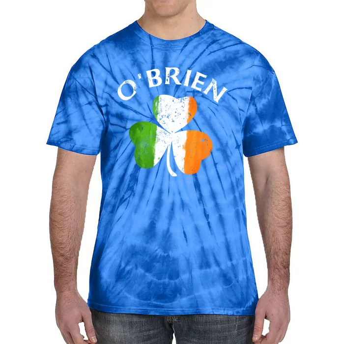 Obrien Gift Irish Family Name St Patricks Day Great Gift Tie-Dye T-Shirt