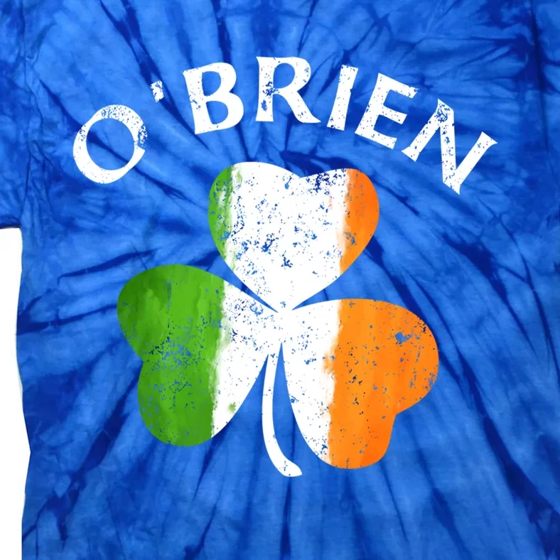 Obrien Gift Irish Family Name St Patricks Day Great Gift Tie-Dye T-Shirt