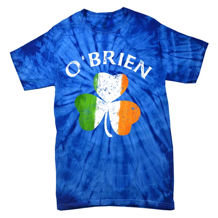 Obrien Gift Irish Family Name St Patricks Day Great Gift Tie-Dye T-Shirt