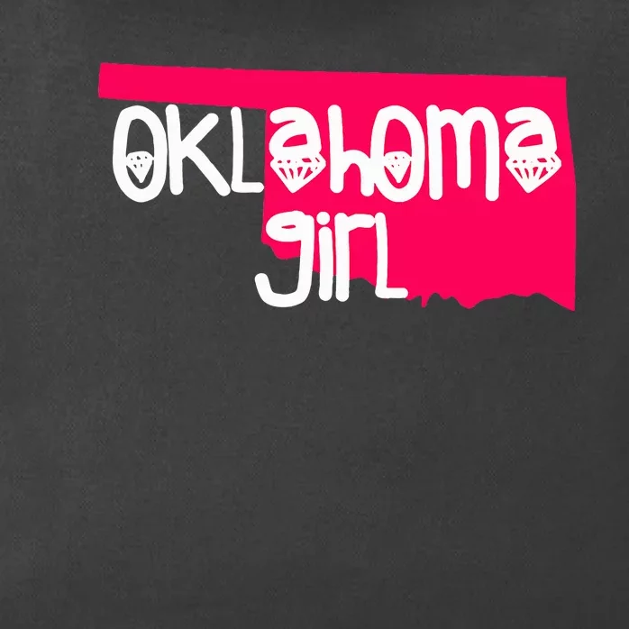 Oklahoma Girl I Love Oklahoma S.T.A.T.E Home Zip Tote Bag