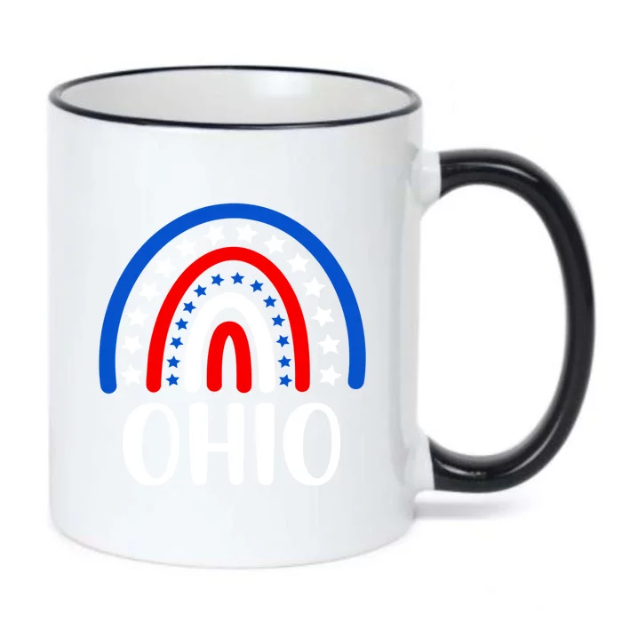 Ohio Gift I Love Ohio Usa Gift Black Color Changing Mug