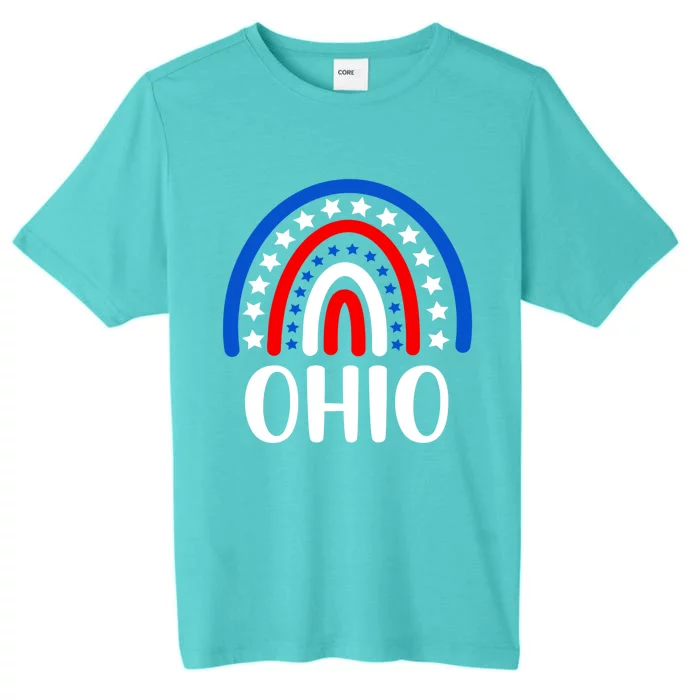 Ohio Gift I Love Ohio Usa Gift ChromaSoft Performance T-Shirt