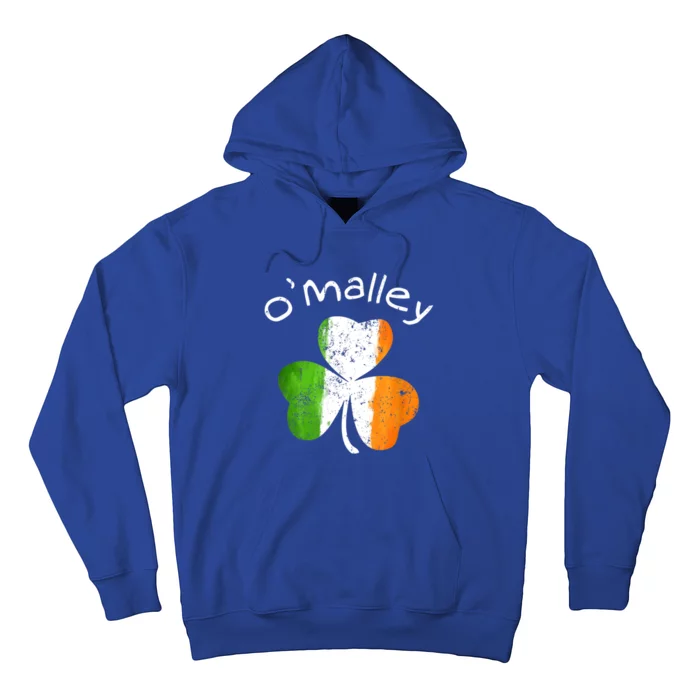 O'malley Gift Irish Shamrock St Patricks Day Funny Gift Hoodie