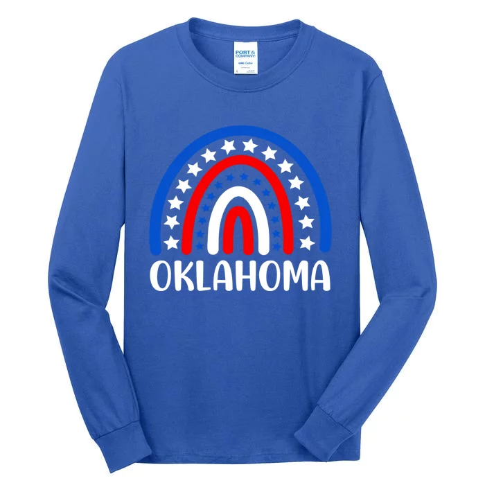 Oklahoma Gift I Love Oklahoma Usa Gift Tall Long Sleeve T-Shirt