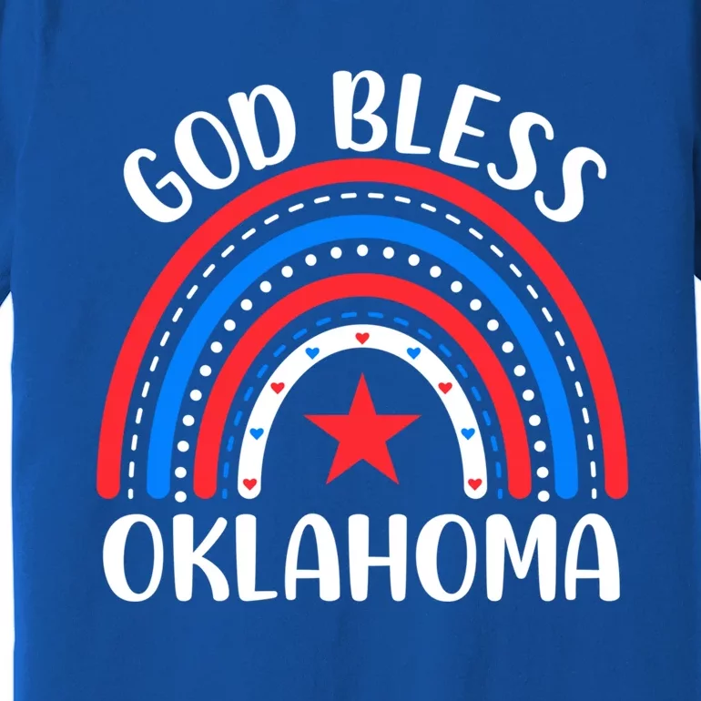 Oklahoma Gift I Love Oklahoma Usa Funny Gift Premium T-Shirt