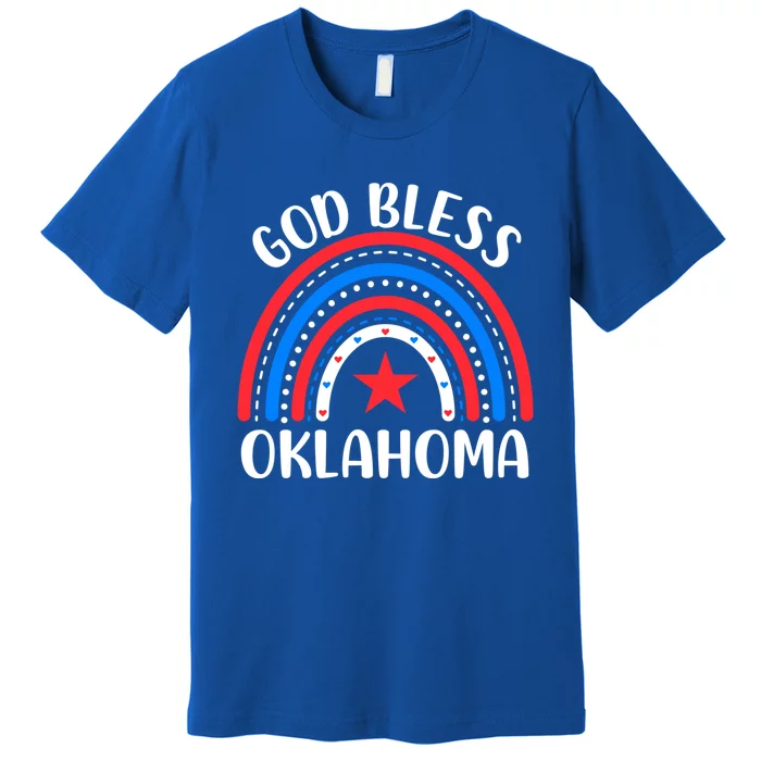 Oklahoma Gift I Love Oklahoma Usa Funny Gift Premium T-Shirt