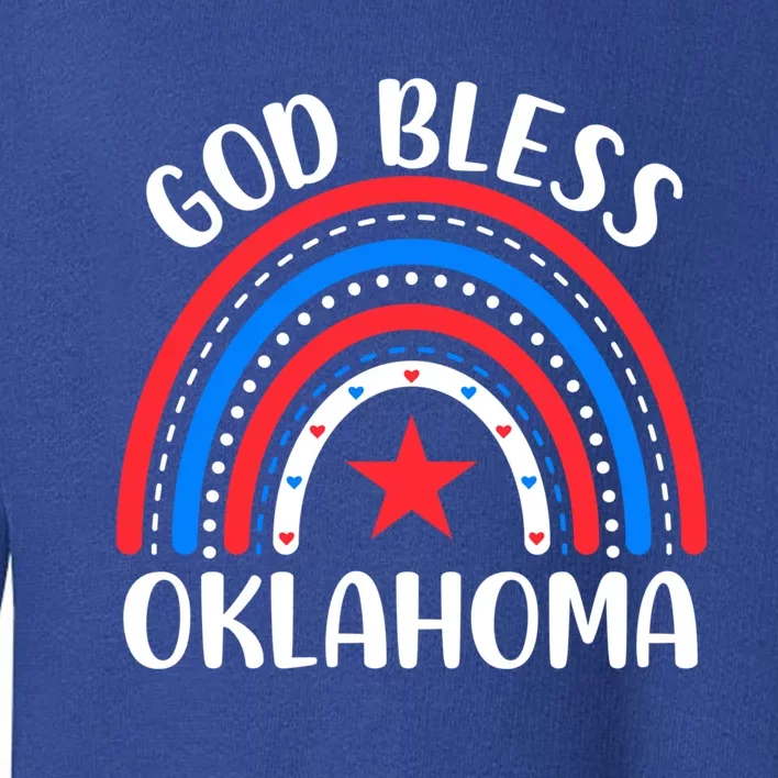 Oklahoma Gift I Love Oklahoma Usa Funny Gift Toddler Sweatshirt