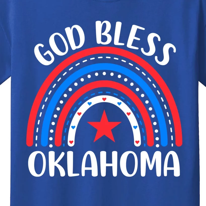 Oklahoma Gift I Love Oklahoma Usa Funny Gift Kids T-Shirt