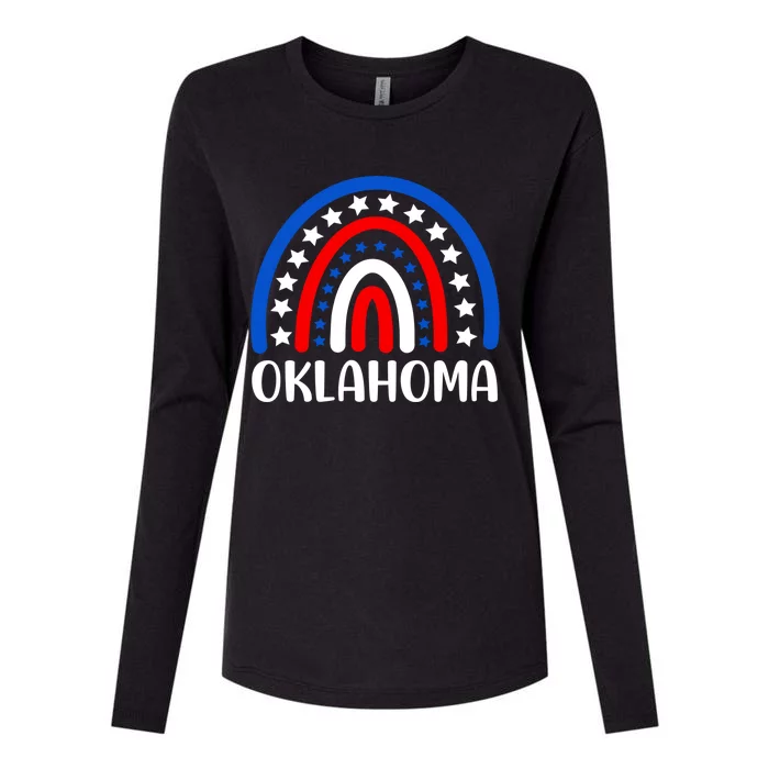 Oklahoma Gift I Love Oklahoma Usa Gift Womens Cotton Relaxed Long Sleeve T-Shirt