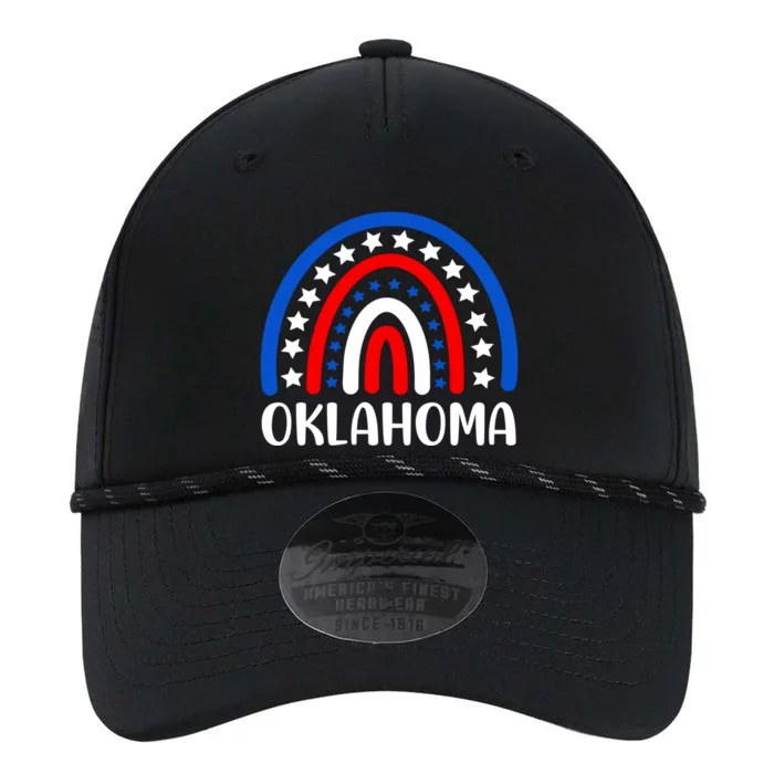 Oklahoma Gift I Love Oklahoma Usa Gift Performance The Dyno Cap