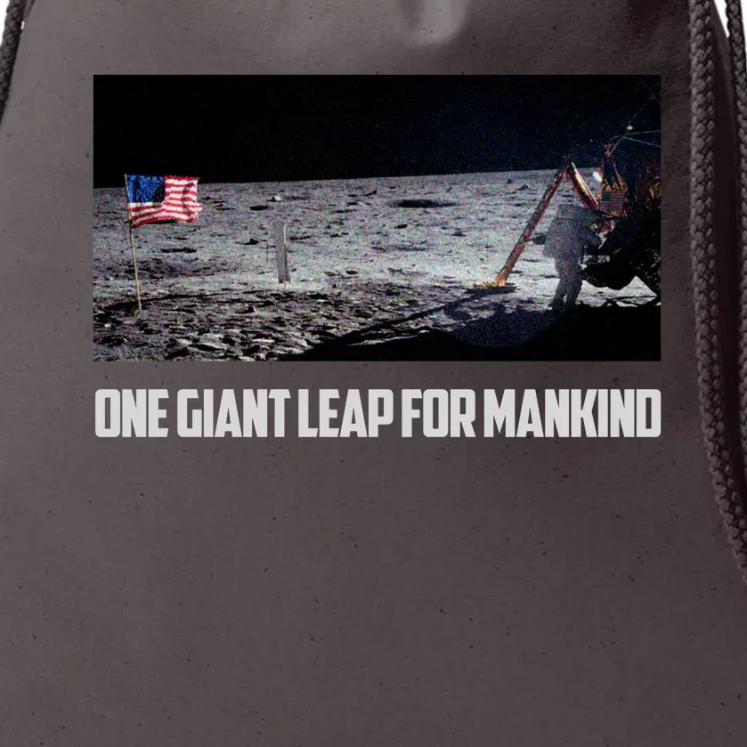 One Giant Leap For Mankind Drawstring Bag