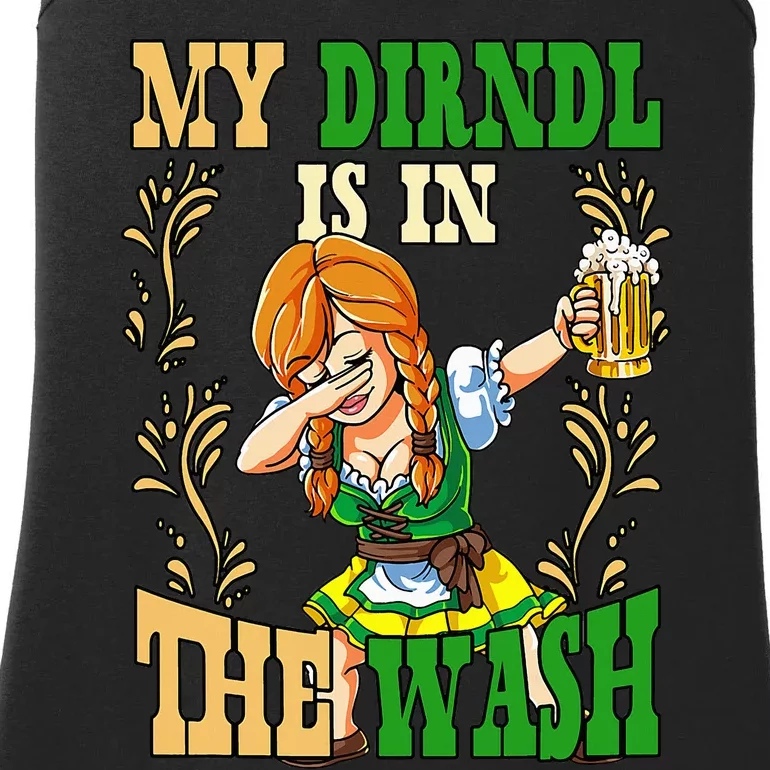 Oktoberfest Girl My Dirndl Is In The Wash Ladies Essential Tank