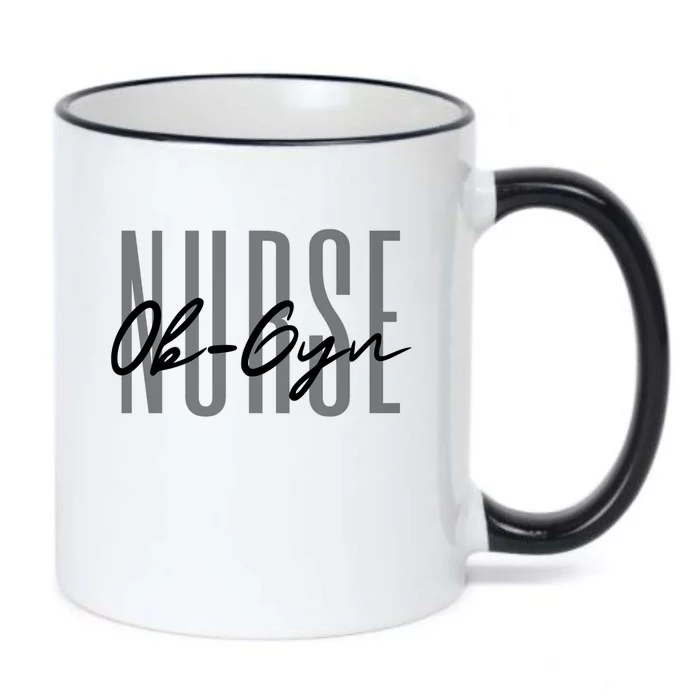 Ob Gyn Nurse Obstetrics Nurse Gynecology Nurse Obgyn Nurse Great Gift Black Color Changing Mug