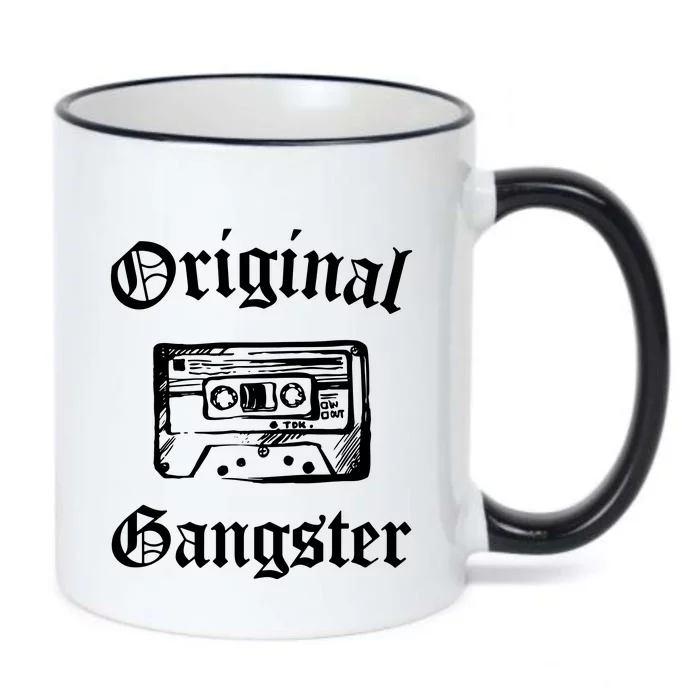 Original Gangster Old School Hip Hop Rap Music Black Color Changing Mug