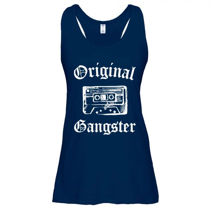 Original Gangster Old School Hip Hop Rap Music Ladies Essential Flowy Tank