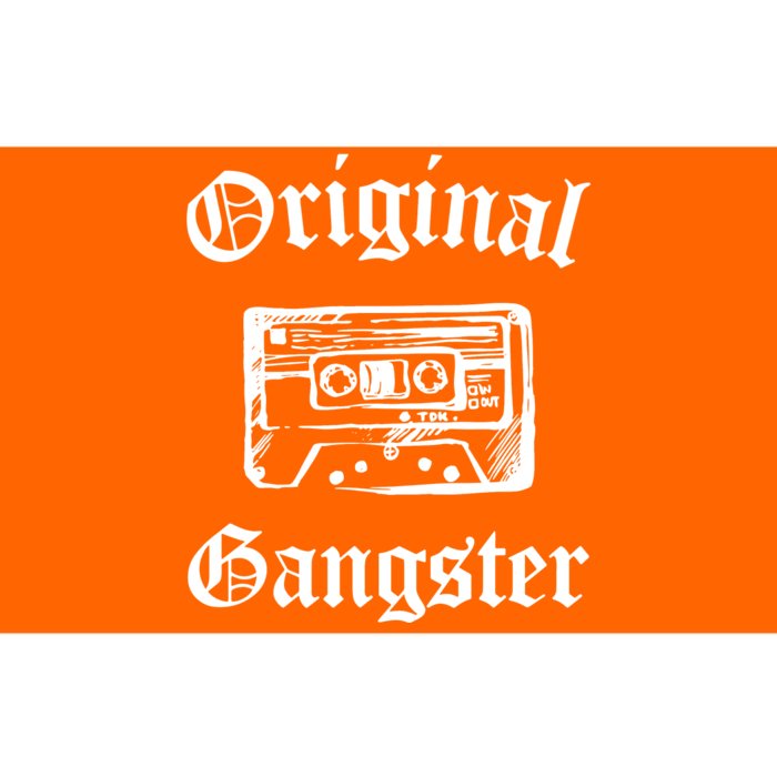 Original Gangster Old School Hip Hop Rap Music Bumper Sticker