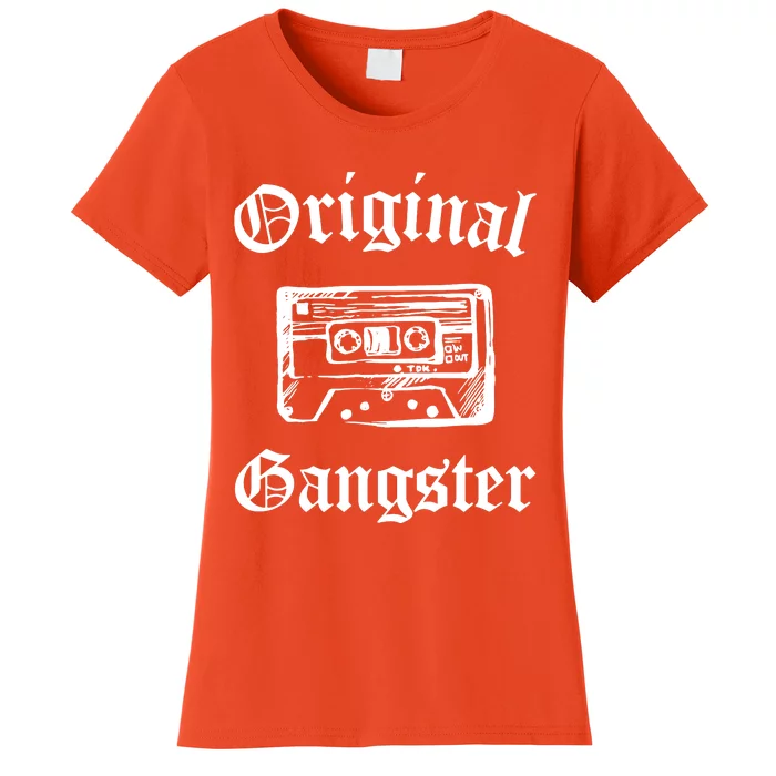 Original Gangster Old School Hip Hop Rap Music Women's T-Shirt