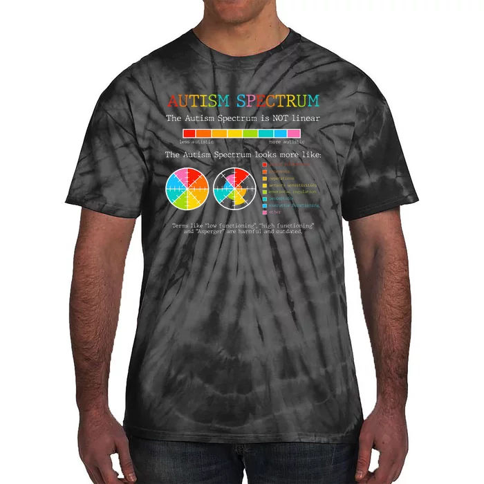 OT Gift Occupational Therapist Autism Awareness Teacher Gift Tie-Dye T-Shirt