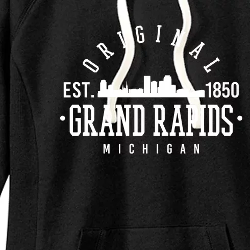 Original Grand Rapids Michigan Women's Fleece Hoodie