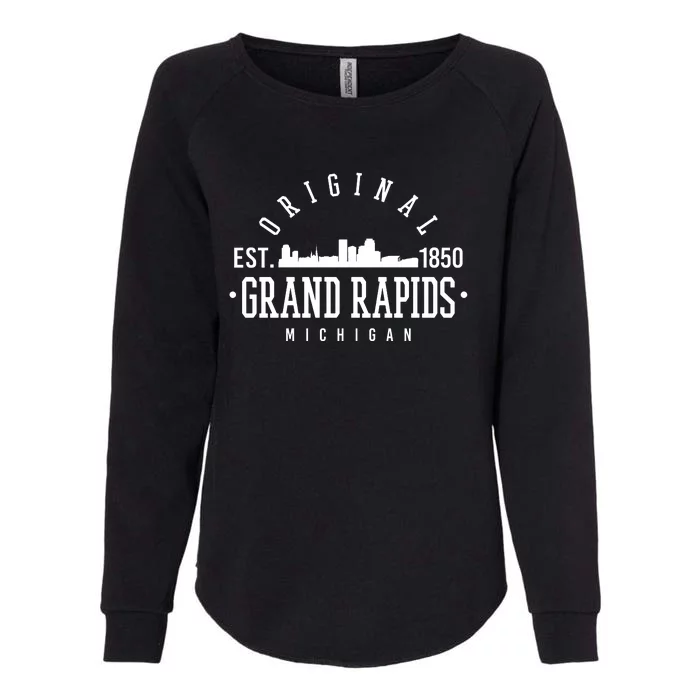 Original Grand Rapids Michigan Womens California Wash Sweatshirt