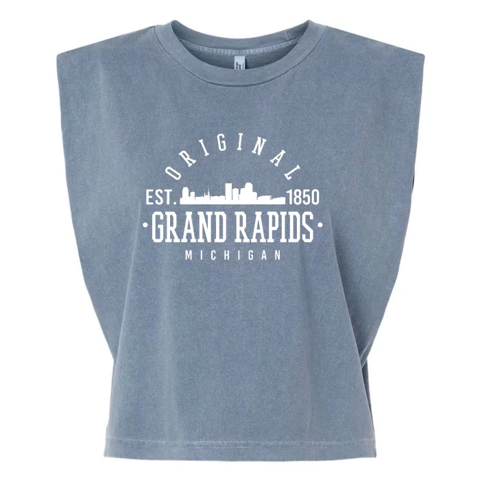 Original Grand Rapids Michigan Garment-Dyed Women's Muscle Tee