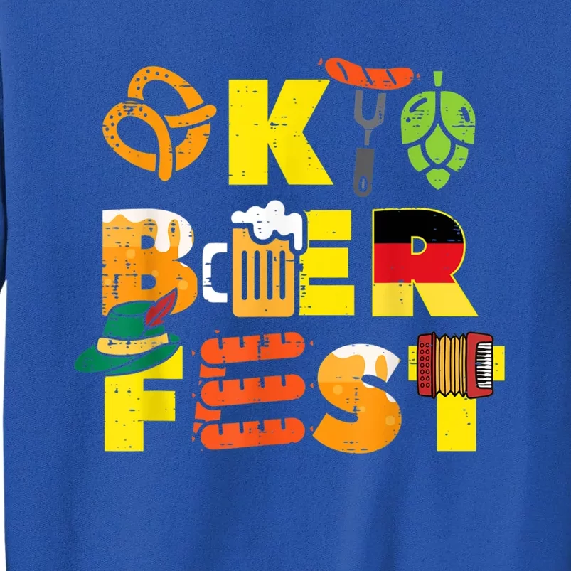 Oktoberfest German Things Cute Bavarian Festival Tall Sweatshirt