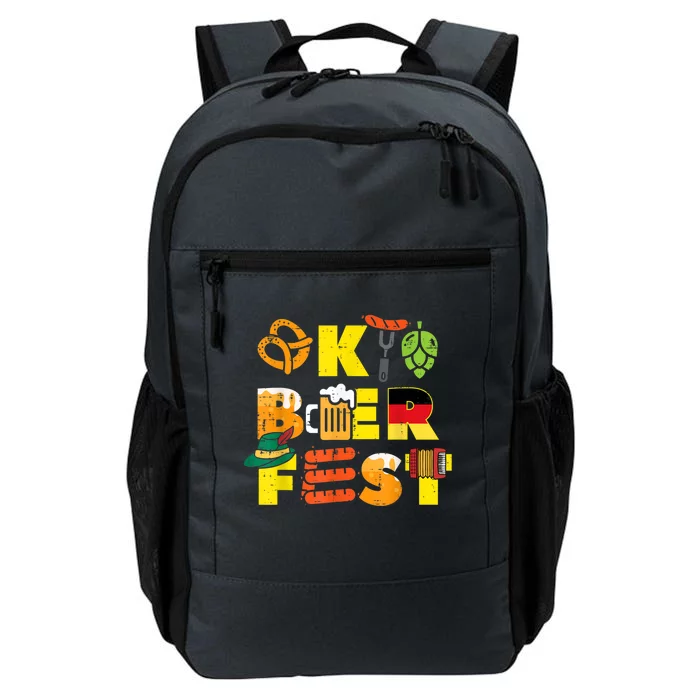 Oktoberfest German Things Cute Bavarian Festival Daily Commute Backpack