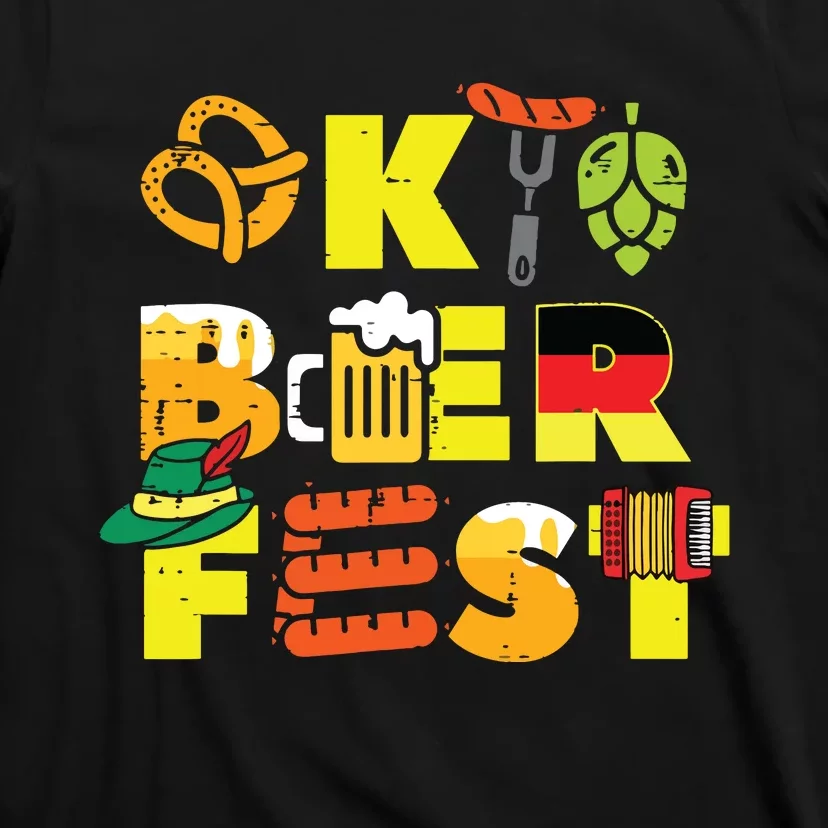 Oktoberfest German Things Cute Bavarian Festival T-Shirt