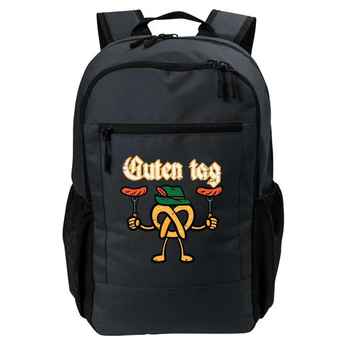 Oktoberfest Guten Tag Pretzel German Costume Daily Commute Backpack