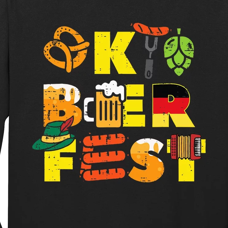 Oktoberfest German Things Cute Bavarian Festival Long Sleeve Shirt