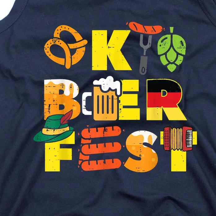 Oktoberfest German Things Cute Bavarian Festival Women Tank Top