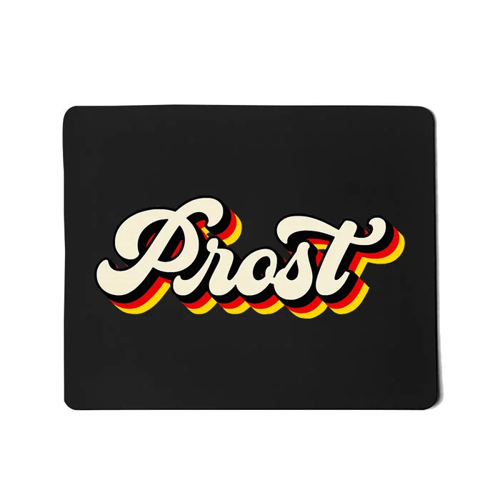 Oktoberfest German Vintage Octoberfest Prost Mousepad