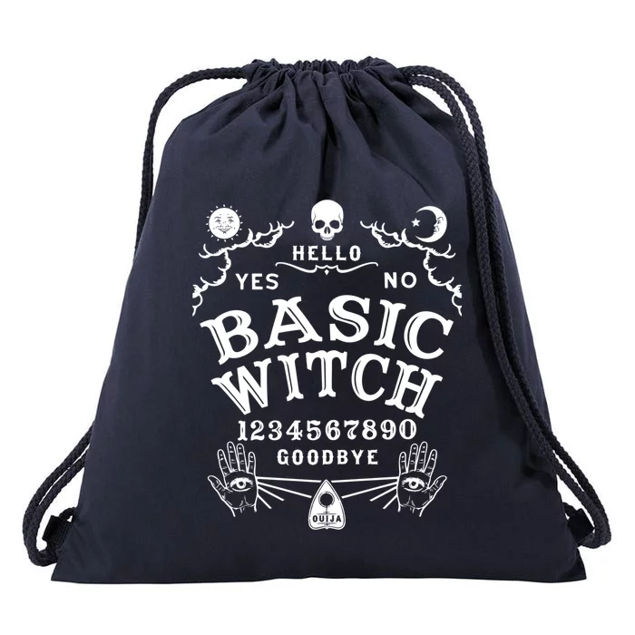 Occult Gothic Witchcraft Wiccan Ouija Board Basic Witch Gift Drawstring Bag