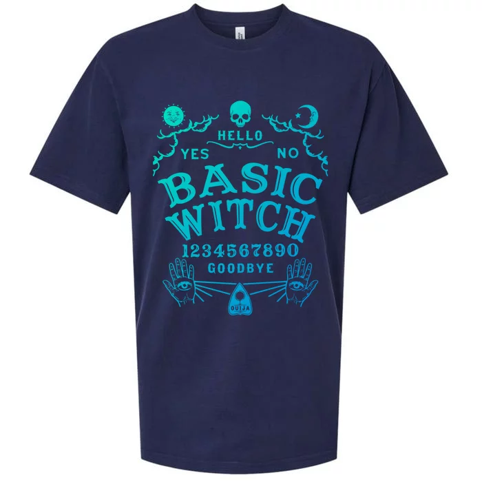 Occult Gothic Witchcraft Wiccan Ouija Board Basic Witch Gift Sueded Cloud Jersey T-Shirt