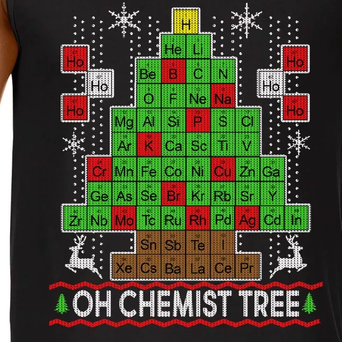 Oh Chemist Tree Ugly Christmas Sweater Comfort Colors® Tank Top