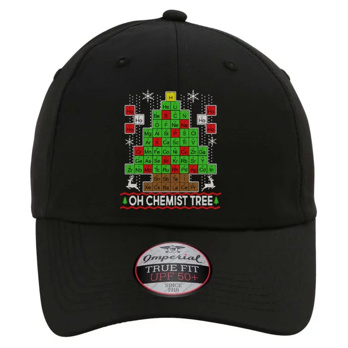 Oh Chemist Tree Ugly Christmas Sweater The Original Performance Cap