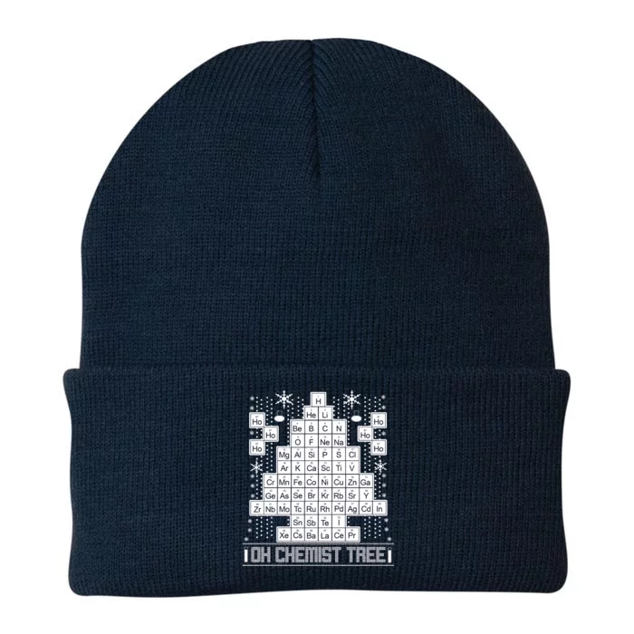 Oh Chemistry Tree Chemist Ugly Christmas Sweater Knit Cap Winter Beanie