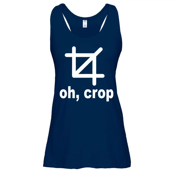 Oh Crop Math Geek Ladies Essential Flowy Tank