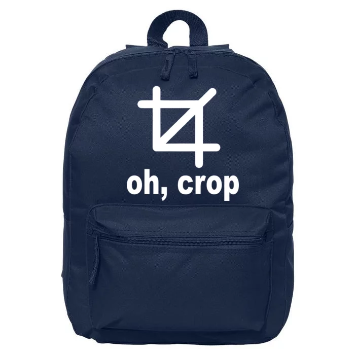 Oh Crop Math Geek 16 in Basic Backpack