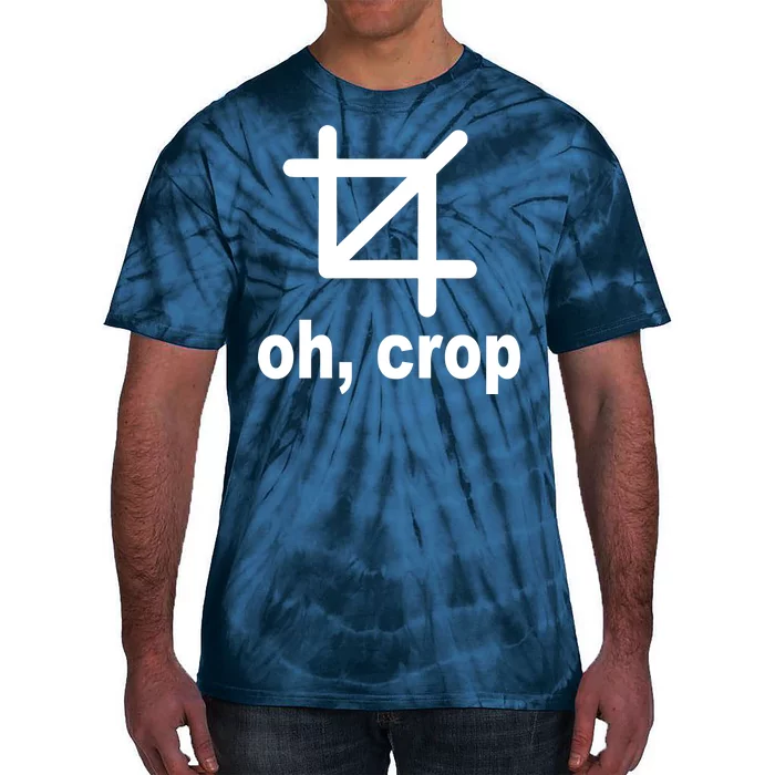 Oh Crop Math Geek Tie-Dye T-Shirt