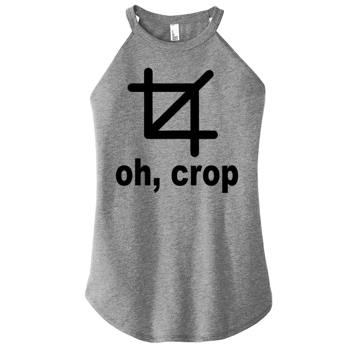 Oh Crop Math Geek Women’s Perfect Tri Rocker Tank