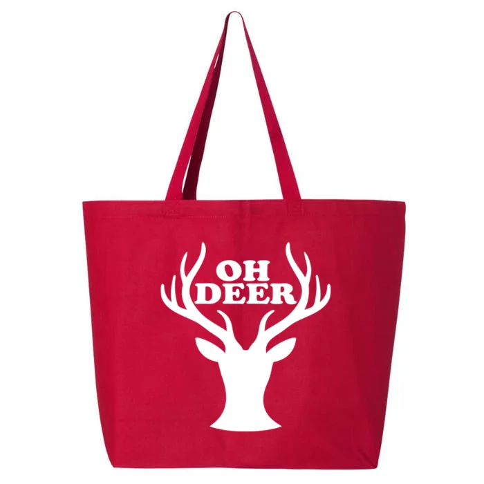 Oh Deer Funny Christmas 25L Jumbo Tote