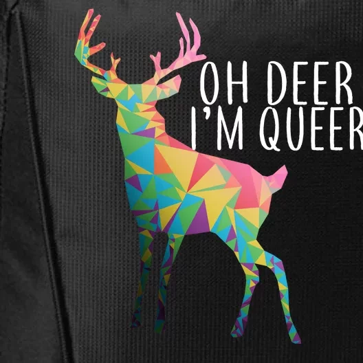 Oh Deer I'm Queer City Backpack