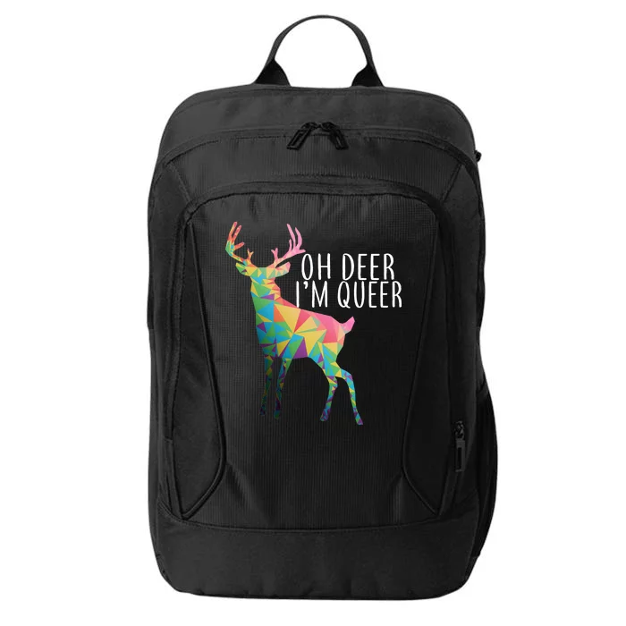 Oh Deer I'm Queer City Backpack