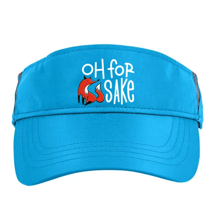 Oh For Fox Sake Adult Drive Performance Visor