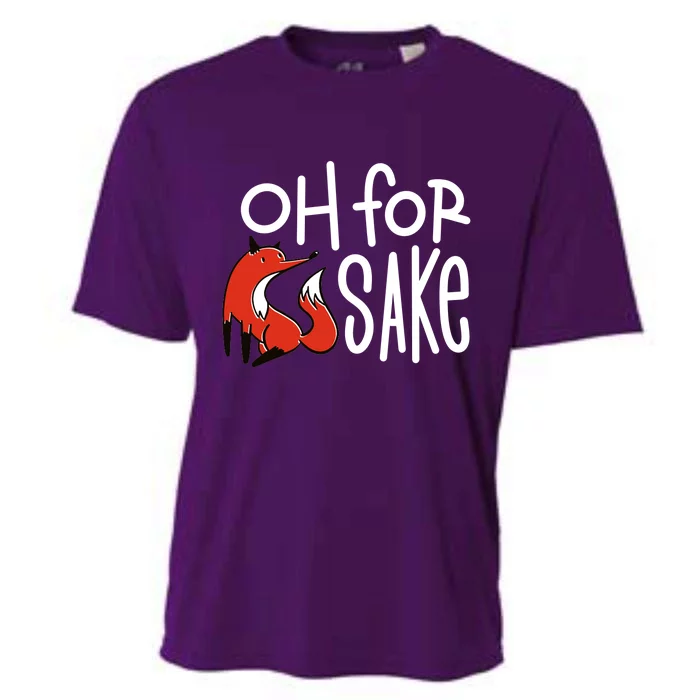 Oh For Fox Sake Cooling Performance Crew T-Shirt