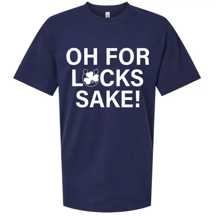 Oh For Lucks Sake Sueded Cloud Jersey T-Shirt